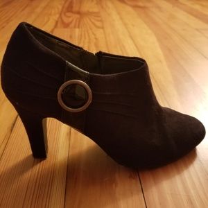 Karen Scott Black Pump Booties